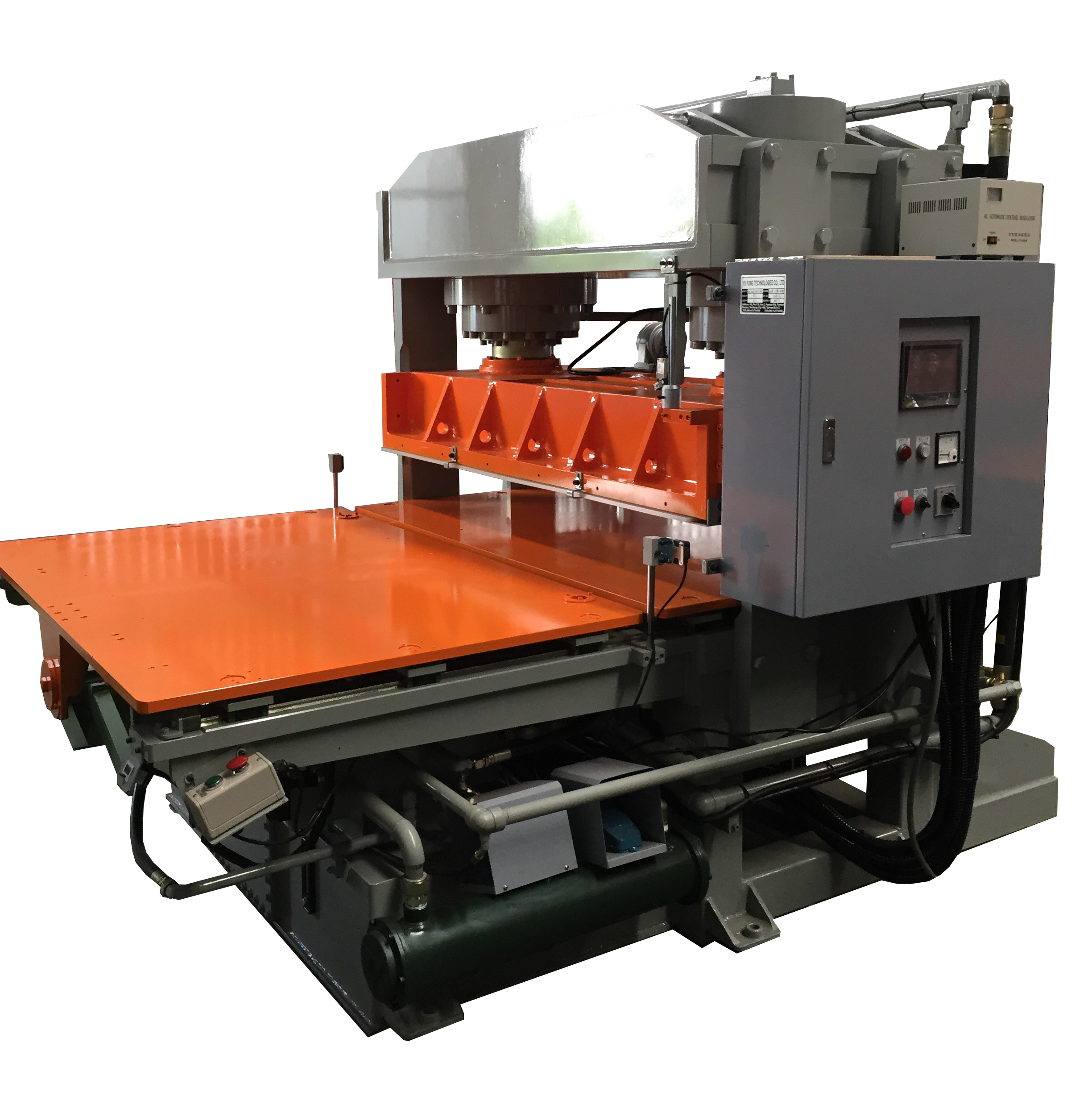 AUTOMATIC DOUBLE-HEAD SLIDE  DIE CUTTING MACHINE